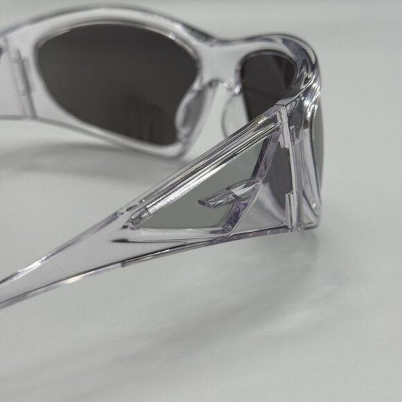 NEW GV40051I 26C GIVENCHY SUNGLASSES TRANSPARENT GREY UNISEX EYEWEAR GIVENCHY - Picture 9 of 12